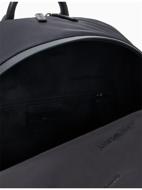 ROUNDSHAPE BACKPACK EMPORIO ARMANI | EM001795.AF13454UC001 BLACK BEAUTY